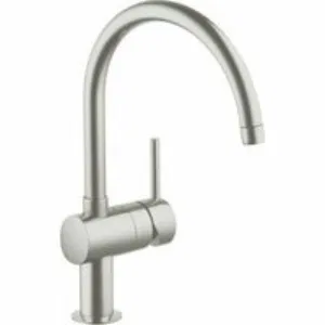 Смеситель для кухни GROHE Minta с поворотным C-изливом, суперсталь (32917DC0) Смеситель для кухни GROHE Minta с поворотным C-изливом, суперсталь (32917DC0)