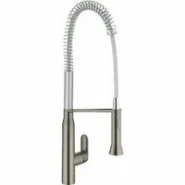 Смеситель для кухни GROHE K7 профессиональный, темный графит матовый (32950AL0)