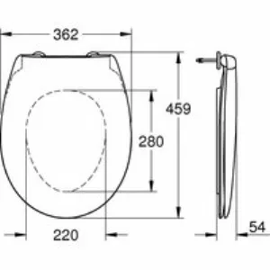Унитаз подвесной GROHE Bau Ceramic с сиденьем с микролифтом, альпин-белый (NW0105) Унитаз подвесной GROHE Bau Ceramic с сиденьем с микролифтом, альпин-белый (NW0105)