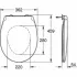 Унитаз подвесной GROHE Bau Ceramic с сиденьем с микролифтом, альпин-белый (NW0105) Унитаз подвесной GROHE Bau Ceramic с сиденьем с микролифтом, альпин-белый (NW0105)