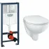 Комплект инсталляции GROHE Rapid SL 3 в 1 с унитазом Bau Ceramic и сиденьем (NW0114) Комплект инсталляции GROHE Rapid SL 3 в 1 с унитазом Bau Ceramic и сиденьем (NW0114)