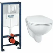 Комплект инсталляции GROHE Bau Ceramic с унитазом (NW0121)