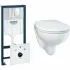 Комплект инсталляции GROHE Bau Ceramic с унитазом и сиденьем (NW0122) Комплект инсталляции GROHE Bau Ceramic с унитазом и сиденьем (NW0122)