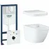 Комплект инсталляции GROHE Rapid SL 4 в 1 с унитазом Euro Ceramic и сиденьем (NW0130) Комплект инсталляции GROHE Rapid SL 4 в 1 с унитазом Euro Ceramic и сиденьем (NW0130)