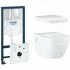 Комплект инсталляции GROHE Rapid SL 4 в 1 с унитазом Euro Ceramic и сиденьем (NW0136) Комплект инсталляции GROHE Rapid SL 4 в 1 с унитазом Euro Ceramic и сиденьем (NW0136)