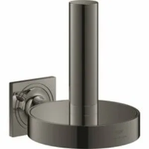 Держатель запасного рулона туалетной бумаги GROHE Allure, темный графит глянец (40956A01) Держатель запасного рулона туалетной бумаги GROHE Allure, темный графит глянец (40956A01)