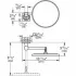 Зеркало с увеличением GROHE Allure, хром (40967001) Зеркало с увеличением GROHE Allure, хром (40967001)