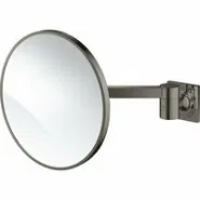 Зеркало с увеличением GROHE Allure, темный графит глянец (40967A01)