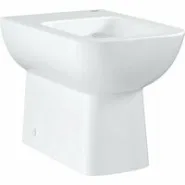Унитаз напольный приставной безободковый GROHE Bau Edge, альпин-белый (39810000)