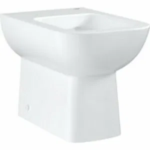 Унитаз напольный приставной безободковый GROHE Bau Edge, альпин-белый (39810000) Унитаз напольный приставной безободковый GROHE Bau Edge, альпин-белый (39810000)