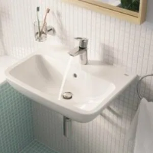 Раковина подвесная GROHE Bau Edge 55 см, альпин-белый (39807000) Раковина подвесная GROHE Bau Edge 55 см, альпин-белый (39807000)