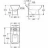 Унитаз напольный безободковый GROHE Bau Edge, альпин-белый (39811000) Унитаз напольный безободковый GROHE Bau Edge, альпин-белый (39811000)