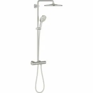 Душевая система GROHE Rainshower SmartActive 310 с термостатом для душа, суперсталь (26836DC0) Душевая система GROHE Rainshower SmartActive 310 с термостатом для душа, суперсталь (26836DC0)