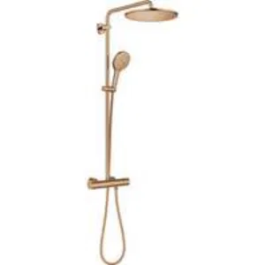Душевая система GROHE Rainshower SmartActive 310 с термостатом для душа, теплый закат глянец (26836DA0) Душевая система GROHE Rainshower SmartActive 310 с термостатом для душа, теплый закат глянец (26836DA0)
