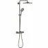 Душевая система GROHE Rainshower SmartActive 310 с термостатом для душа, темный графит глянцевый (26836A00) Душевая система GROHE Rainshower SmartActive 310 с термостатом для душа, темный графит глянцевый (26836A00)