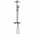 Душевая система GROHE Rainshower SmartActive 310 с термостатом для душа, темный графит глянцевый (26836A00) Душевая система GROHE Rainshower SmartActive 310 с термостатом для душа, темный графит глянцевый (26836A00)