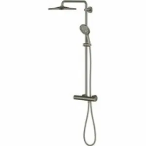 Душевая система GROHE Rainshower SmartActive 310 с термостатом для душа, темный графит матовый (26836AL0) Душевая система GROHE Rainshower SmartActive 310 с термостатом для душа, темный графит матовый (26836AL0)