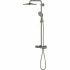 Душевая система GROHE Rainshower SmartActive 310 с термостатом для душа, темный графит матовый (26836AL0) Душевая система GROHE Rainshower SmartActive 310 с термостатом для душа, темный графит матовый (26836AL0)