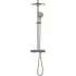 Душевая система GROHE Rainshower SmartActive 310 с термостатом для душа, темный графит матовый (26836AL0) Душевая система GROHE Rainshower SmartActive 310 с термостатом для душа, темный графит матовый (26836AL0)