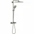 Душевая система GROHE Rainshower SmartActive 310 Cube с термостатом для душа, темный графит матовый (26837AL0) Душевая система GROHE Rainshower SmartActive 310 Cube с термостатом для душа, темный графит матовый (26837AL0)