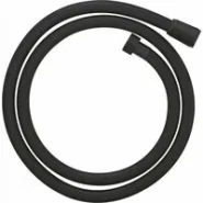 Душевой шланг GROHE Silverflex 1250 мм, с защитой от перекручивания, фантомный черный (28362KF1)