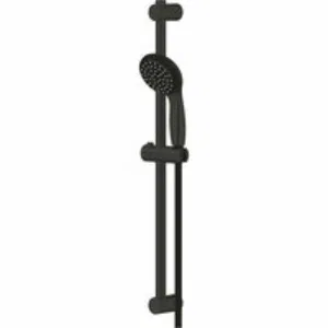 Душевой гарнитур GROHE Vitalio Start 100, 2 режима струи, душевая штанга 600 мм, 5,7 л/мин, чёрный (279482430) Душевой гарнитур GROHE Vitalio Start 100, 2 режима струи, душевая штанга 600 мм, 5,7 л/мин, чёрный (279482430)