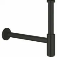 Сифон для раковины GROHE 1 1/4, матовый черный (295032430)
