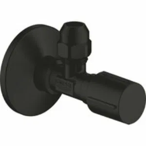 Угловой вентиль 1/2 GROHE, матовый черный (220732430) Угловой вентиль 1/2 GROHE, матовый черный (220732430)