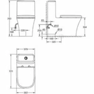 Унитаз-моноблок напольный GROHE Eurostyle, альпин-белый (39310000) Унитаз-моноблок напольный GROHE Eurostyle, альпин-белый (39310000)