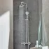 Душевая система GROHE Tempesta System 210 с термостатом для душа, хром (26811000) Душевая система GROHE Tempesta System 210 с термостатом для душа, хром (26811000)