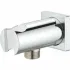 Подключение для душевого шланга GROHE Rainshower с держателем ручного душа, хром (26659000) Подключение для душевого шланга GROHE Rainshower с держателем ручного душа, хром (26659000)