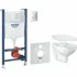 Комплект инсталляции GROHE Solido 5 в 1 с унитазом Bau Ceramic и сиденьем (39888000) Комплект инсталляции GROHE Solido 5 в 1 с унитазом Bau Ceramic и сиденьем (39888000)