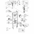 Комплект инсталляции GROHE Rapid SL 3 в 1 для подвесного унитаза, черный глянец (39940000) Комплект инсталляции GROHE Rapid SL 3 в 1 для подвесного унитаза, черный глянец (39940000)