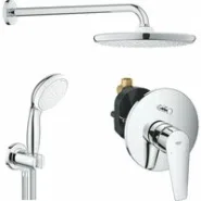 Душевая система GROHE BauEdge со смесителем для душа, хром (1000191)