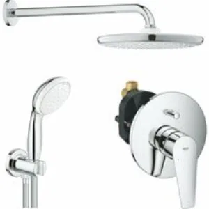 Душевая система GROHE BauEdge со смесителем для душа, хром (1000191) Душевая система GROHE BauEdge со смесителем для душа, хром (1000191)