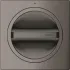 Внешняя часть вентиля GROHE Allure, темный графит глянец (19334A01) Внешняя часть вентиля GROHE Allure, темный графит глянец (19334A01)
