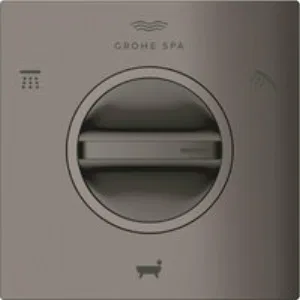Внешняя часть переключателя потоков GROHE Allure на 3 положения, темный графит глянец (19590A01) Внешняя часть переключателя потоков GROHE Allure на 3 положения, темный графит глянец (19590A01)