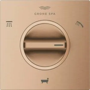 Внешняя часть переключателя потоков GROHE Allure на 3 положения, теплый закат матовый (19590DL1) Внешняя часть переключателя потоков GROHE Allure на 3 положения, теплый закат матовый (19590DL1)