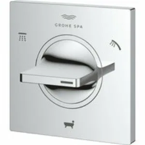 Внешняя часть переключателя потоков GROHE Allure на 3 положения, хром (19590001) Внешняя часть переключателя потоков GROHE Allure на 3 положения, хром (19590001)
