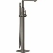 Внешняя часть смесителя для ванны GROHE Allure напольного монтажа, темный графит глянец (25222A01)