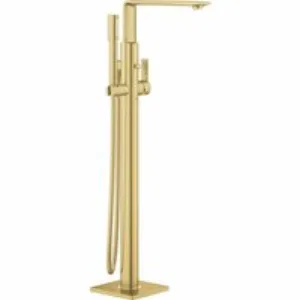 Внешняя часть смесителя для ванны GROHE Allure напольного монтажа, холодный рассвет матовый (25222GN1) Внешняя часть смесителя для ванны GROHE Allure напольного монтажа, холодный рассвет матовый (25222GN1)