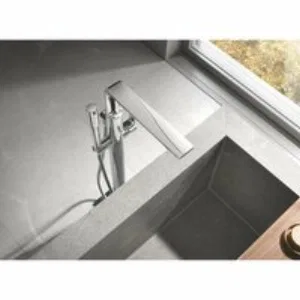 Внешняя часть смесителя для ванны GROHE Allure напольного монтажа, хром (25222001) Внешняя часть смесителя для ванны GROHE Allure напольного монтажа, хром (25222001)