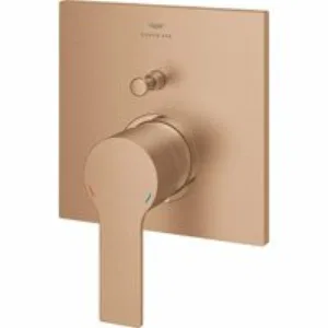 Внешняя часть смесителя для ванны GROHE Allure скрытого монтажа на 2 потребителя, квадратная, теплый закат матовый (19315DL1) Внешняя часть смесителя для ванны GROHE Allure скрытого монтажа на 2 потребителя, квадратная, теплый закат матовый (19315DL1)