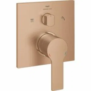 Внешняя часть смесителя для ванны GROHE Allure скрытого монтажа на 3 потребителя, квадратная, теплый закат матовый (29176DL1) Внешняя часть смесителя для ванны GROHE Allure скрытого монтажа на 3 потребителя, квадратная, теплый закат матовый (29176DL1)
