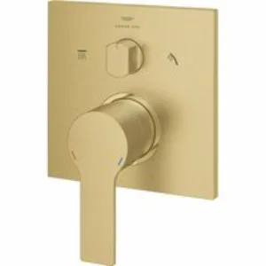 Внешняя часть смесителя для ванны GROHE Allure скрытого монтажа на 3 потребителя, квадратная, холодный рассвет матовый (29176GN1) Внешняя часть смесителя для ванны GROHE Allure скрытого монтажа на 3 потребителя, квадратная, холодный рассвет матовый (29176GN1)