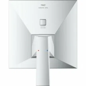 Внешняя часть смесителя для ванны GROHE Allure Brilliant скрытого монтажа на 2 потребителя, квадратная, хром (24279000) Внешняя часть смесителя для ванны GROHE Allure Brilliant скрытого монтажа на 2 потребителя, квадратная, хром (24279000)