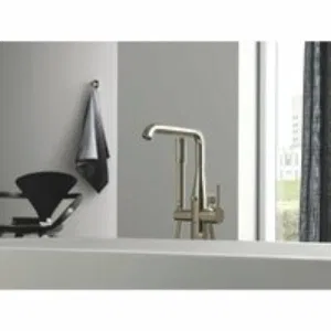 Внешняя часть смесителя для ванны GROHE Essence напольного монтажа, никель глянец (25248BE1) Внешняя часть смесителя для ванны GROHE Essence напольного монтажа, никель глянец (25248BE1)