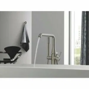 Внешняя часть смесителя для ванны GROHE Essence напольного монтажа, никель матовый (25248EN1) Внешняя часть смесителя для ванны GROHE Essence напольного монтажа, никель матовый (25248EN1)