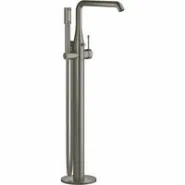 Внешняя часть смесителя для ванны GROHE Essence напольного монтажа, темный графит матовый (25248AL1)