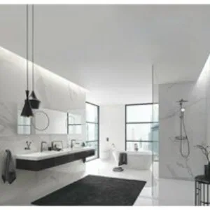 Внешняя часть смесителя для ванны GROHE Essence напольного монтажа, темный графит матовый (25248AL1) Внешняя часть смесителя для ванны GROHE Essence напольного монтажа, темный графит матовый (25248AL1)